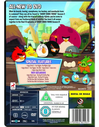 Vista 2 de Angry Birds Toons Season Two - Volume Two DVD