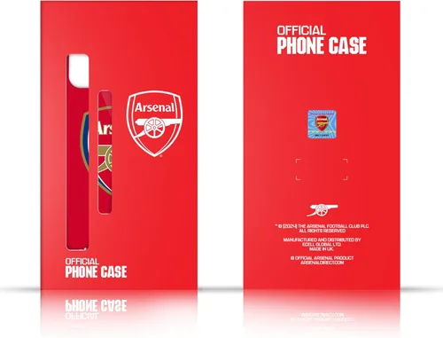 Vista 7 de Head Case Designs Funda de gel suave con licencia oficial del Arsenal FC Collage Logos compatible con Apple iPhone 13