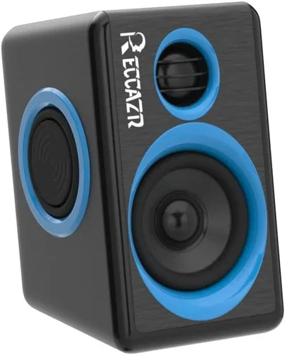 Vista 4 de RECCAZR SP2040 Altavoces de computadora envolvente con graves profundos USB con cable multimedia altavoz para PC/portátiles/teléfono inteligente