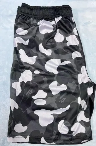 Vista 4 de Shark Camo Unisex Pantalones Deportivos Pantalones Cortos Casual Pantalones Cortos Playa Pantalones de Natación