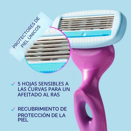 Vista 5 de Maquinilla de afeitar Schick Hydro Silk para mujer