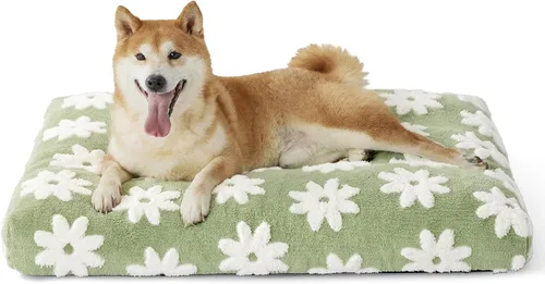 Vista 10 de LE SURE - Bonita almohada estética para mascotas, tamaño mediano, diseño jacquard grueso para mascotas, 30 x 20 pulgadas
