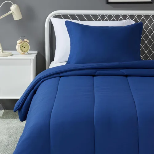 Vista 16 de Amazon Basics Juego de edredón y fundas de almohada para niños de microfibra suave para todas las estaciones, 2 piezas, tamaño individual, flores