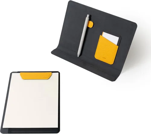 Vista 10 de LHiDS Folio Lite 2.0 con soporte, currículum de cartera de negocios, 3 en 1 con accesorios magnéticos, funciona como cubierta de cuaderno