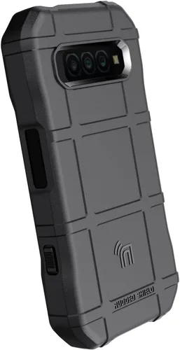 Vista 7 de Serie de operaciones especiales para Kyocera DuraForce Pro 3 - Negro Escudo resistente, cubierta flexible de TPU, antihuellas, textura mate