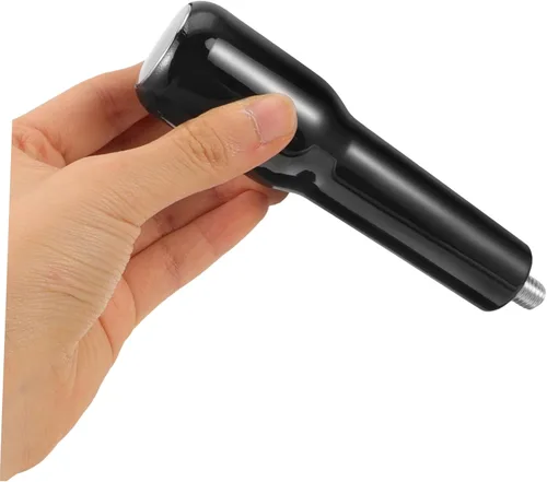 Vista 4 de Cafetera con mango para cafetera, kit de café automático, cafetera pequeña, filtro de taza, cafetera, cafetera, tetera, filtros de café, metal, negro