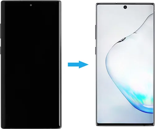 Vista 6 de [Compatible con huellas dactilares] [[con marco] Duotipa Nueva pantalla OLED de reemplazo del digitizador de pantalla táctil para Galaxy Note 10
