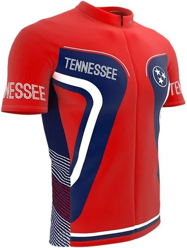 Vista 3 de Tennessee - Camiseta de ciclismo de manga corta para hombre