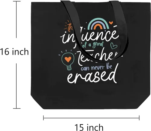 Vista 3 de Ugiftcorner 2 bolsas para profesores, regalos para profesores para mujeres y hombres, regalos de agradecimiento, Navidad, graduación, cumpleaños