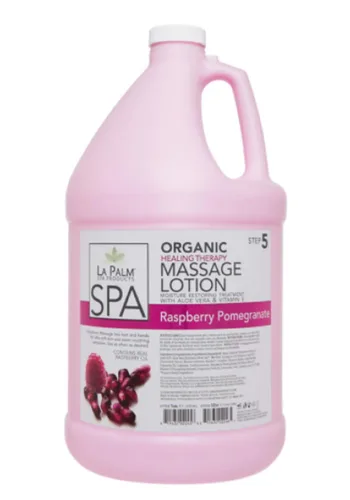 Vista 5 de Loción de masaje de terapia curativa 1 galón (crema de coco)