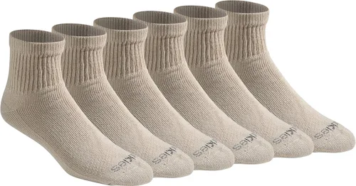 Vista 5 de Dickies Calcetines Dri-Tech para hombre con control de humedad, disponibles en tallas M-XXL (6, 12, 18 pares)