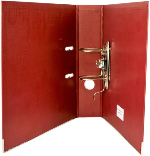 Vista 7 de Carpeta de 2 anillos con forma de arco de palanca; tamaño carta de EE. UU.; para perforadoras de papel de 2 3/4 pulgadas de centro a centro (cc)