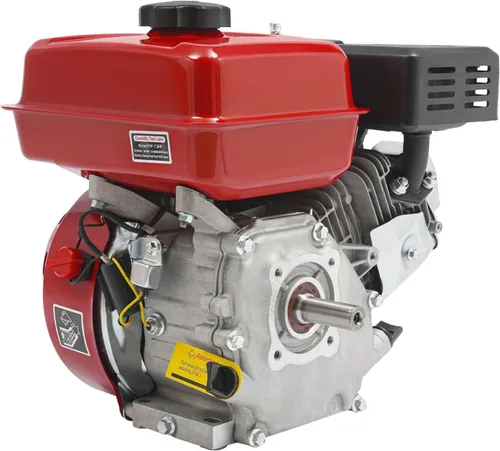 Vista 12 de Motor diésel de 4 tiempos 3HP 196CC, motor industrial refrigerado por aire de un solo cilindro con arranque manual de retroceso e inyección directa