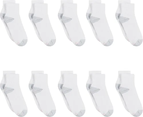 Vista 4 de Hanes Women's Value, Ankle Soft Moisture-Wicking Socks, Available in 10 and 14-Packs