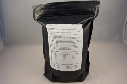 Vista 3 de Fertilizante UREA, 42.33 oz (grado sueco) para jardinería y cultivo de espirulina, fertilizante nitrogenado más denso de (42.33 oz)