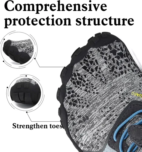 Vista 5 de SAGUARO Men's Women's Barefoot Minimalist Shoes Athletic Hiking Water Shoes for Aqua Swimming Trail Running Cross Training