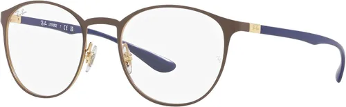Vista 2 de Ray-Ban Rx6355 - Marco redondo para lentes graduados para hombre
