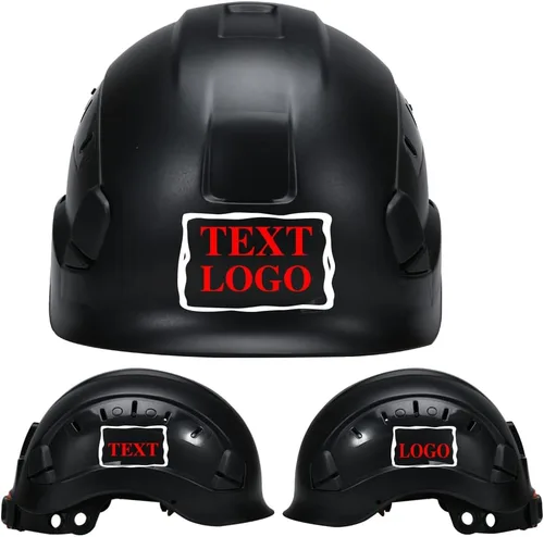 Vista 30 de Casco de seguridad personalizado para construcción Casco de trabajo de seguridad con suspensión de trinquete ajustable de ala completa con carcasa