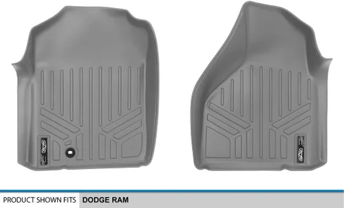 Vista 4 de MAXLINER Juego de alfombrillas de primera fila para Dodge Ram 1500 2002-2008