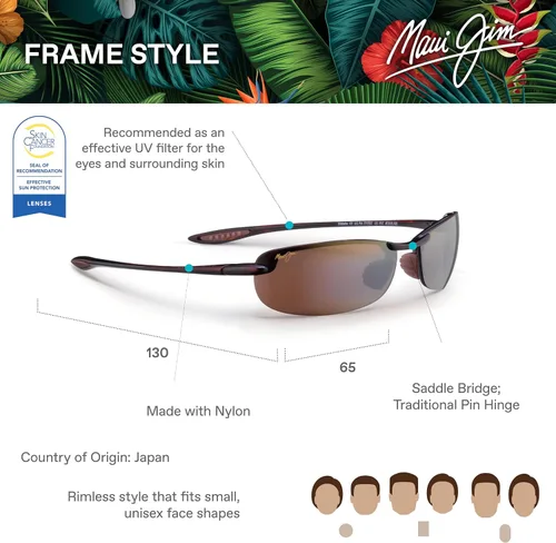 Vista 12 de Maui Jim Makaha - Gafas de sol sin montura