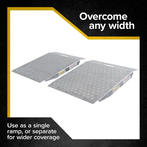 Vista 7 de Guardian Rampa de Almacenamiento de Cobertizo de Aluminio - Cortacésped ATV Carrito de Golf Paisajismo, Capacidad de 750 lb. con Tracción de Placa