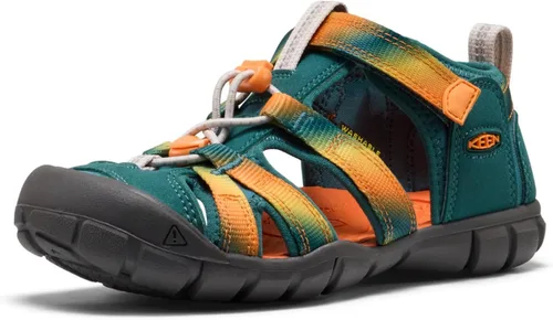 Vista 33 de KEEN Sandalias unisex para niños Seacamp 2 CNX con puntera cerrada Azul Azur/Blanco Estrella