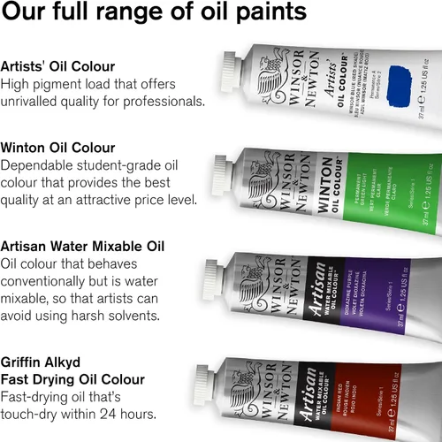 Vista 11 de Winsor & Newton Tubos de pintura Winton de aceite