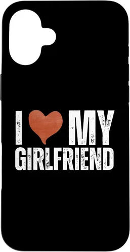 Vista 23 de I Love My Girlfriend I Heart My Girlfriend Funny Retro Case for iPhone 17