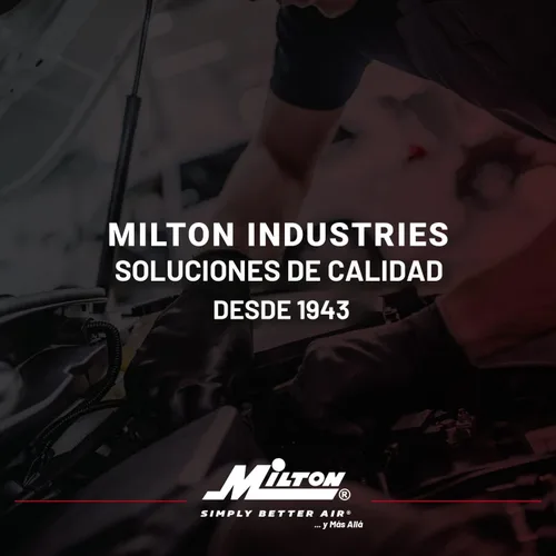 Vista 6 de Milton S-303VKIT HIGHFLOWPRO Kit Acoplador y Enchufe Estilo V 1/4 NPT Púrpura - 3 Piezas