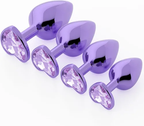 Vista 27 de Vikkiy Anal Plug Beginner Set, 4 PCS Stainless Steel Butt Plug Kit