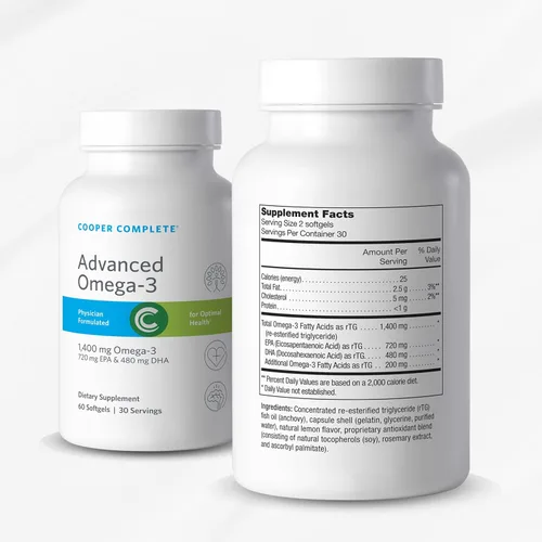 Vista 2 de Omega 3 avanzado de Cooper Complete, 1