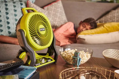 Vista 2 de RYOBI RF18-0 18V ONE+ Ventilador inalámbrico de 3 velocidades