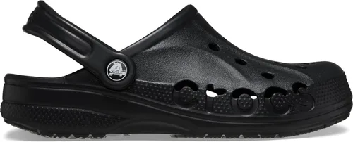 Vista 5 de Crocs Zuecos unisex para adultos Baya, Negro, 9 mujer/7 hombre