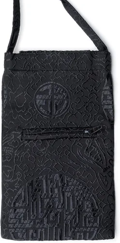 Vista 2 de Bolso de seda del teléfono celular del Crossbody de seda de la terapia con la correa del hombro
