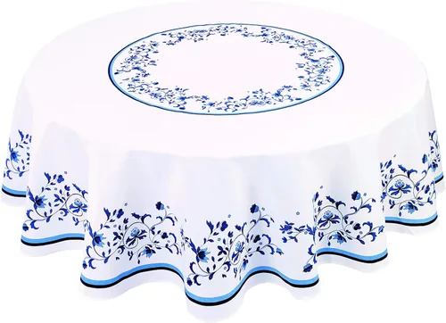 Vista 5 de Spode - Manteles individuales, decoración de mesa elegante, juego de 4 (Portofino azul)