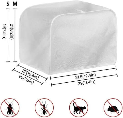 Vista 7 de Talayituse Autumn Maple Leaf Print Toaster Cover 2 Slice Bread Toaster Oven Cover Washable Toasters Dust Covers Kitchen Small Appliance Covers