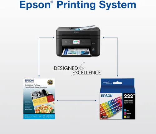 Vista 6 de Epson Cartucho negro de alta capacidad Claria Ink 222 (T222XL120-S) funciona con Workforce WF-2960, Expression XP-5200