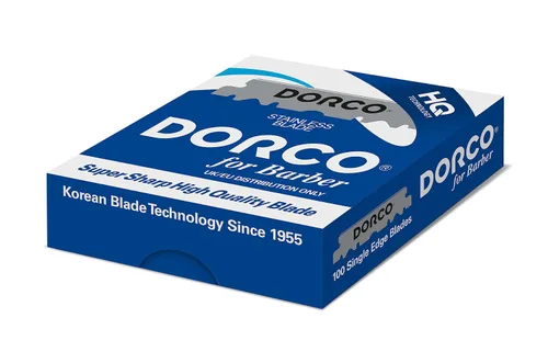 Vista 8 de Dorco Cuchillas de un solo filo superafiladas HQ - 100 cuchillas