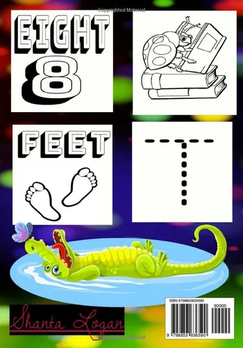 Vista 2 de MY BIG FUN LEARNING COLORING ACTIVITY BOOK FOR TODDLERS
