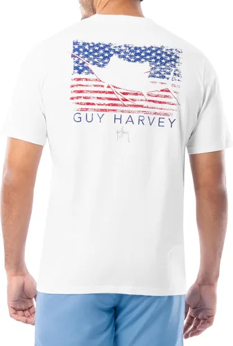 Vista 69 de Guy Harvey Camiseta de manga corta Threadcycled para hombre
