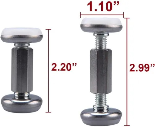 Vista 3 de LIFKOME 4 unids estabilizador anticolisión cabecera fijador cama anti sacudidas herramienta cabecera soporte de pared anti temblor cabecera tapón