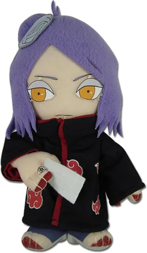 Vista 3 de Great Eastern Animation Naruto Shippuden Ge 52730 Konan Peluche de peluche, 9 pulgadas