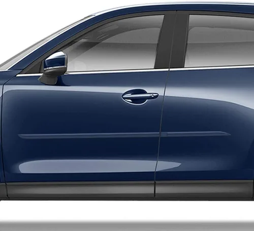 Vista 2 de FE7-CX5 Moldeo lateral de cuerpo personalizado compatible con Mazda CX-5 - Azul Reflex Pearl Metallic (42B)