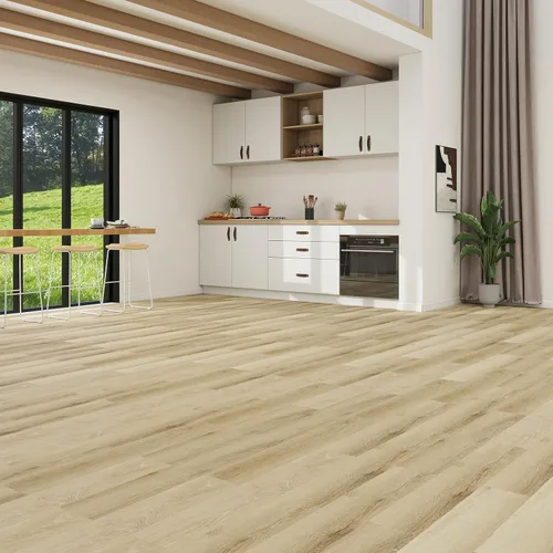 Vista 6 de Mysflosy Tablón de Suelo de Vinilo Autoadhesivo, Paquete de 36 - 6 x 36 pulgadas, Grano de Madera Natural Despegar y Pegar Suelo Impermeable