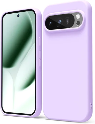 Vista 216 de oakxco para Google Pixel 6A Funda de teléfono de silicona líquida, diseño estético lindo y delgado para mujer y niña, cubierta de gel suave, lisa