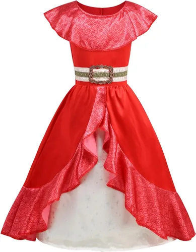 Vista 2 de Disfraz de princesa Elena con accesorios para niñas