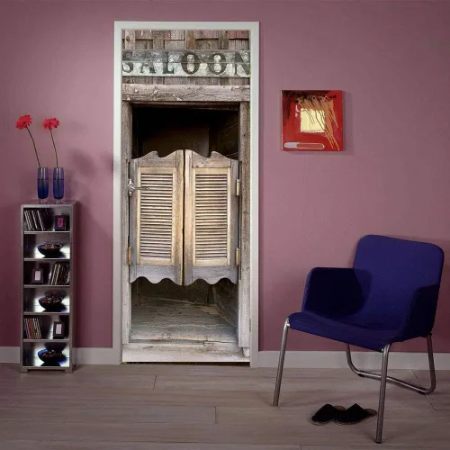 Vista 65 de Calcomanías 3D para puerta, murales para despegar y pegar, papel tapiz de caballo, calcomanías autoadhesivas extraíbles de PVC, impermeable, póster