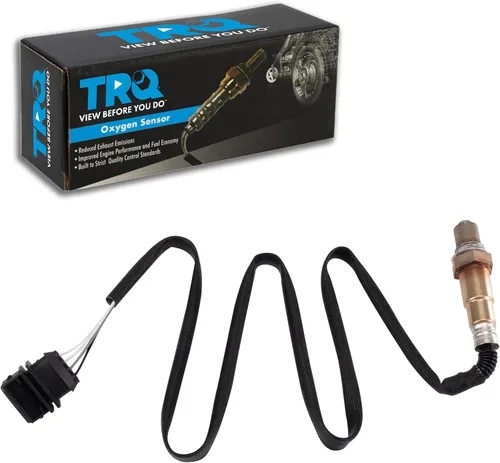 Vista 343 de TRQ Sensor de Oxígeno O2 de 4 Hilos de Banda Estrecha Compatible con VW Atlas 2.0L 2018-21, VW GTI 2.0L 2016-18, Audi A3 Quattro 2.0L 2015-18, VW