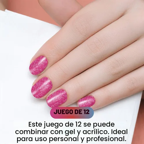 Vista 7 de Mia Secret Polvo de arte de uñas - Colección Guilty (12 piezas)..