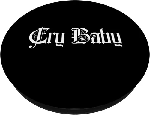 Vista 2 de Cry Baby Graphic regalo para renacimiento Hipster amigos PopSockets agarre y soporte para teléfonos y tabletas